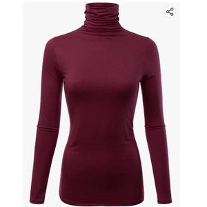 Womens mock turtleneck